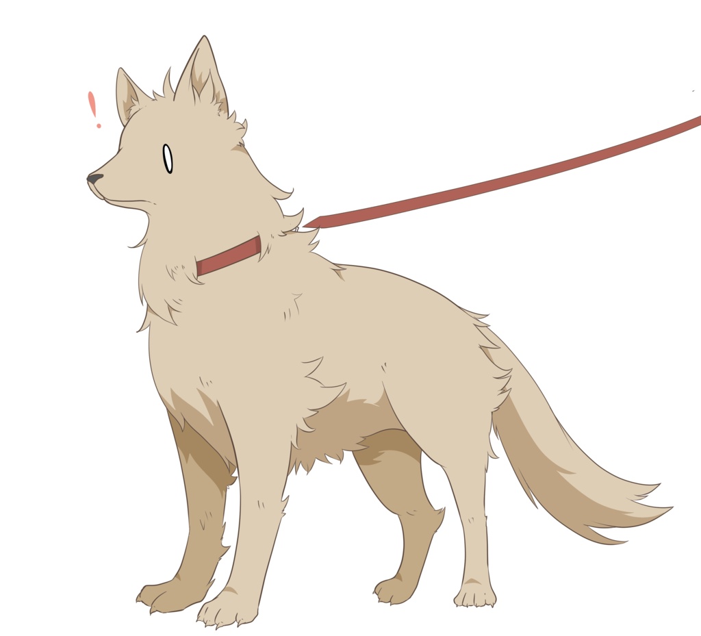立ち絵:犬
