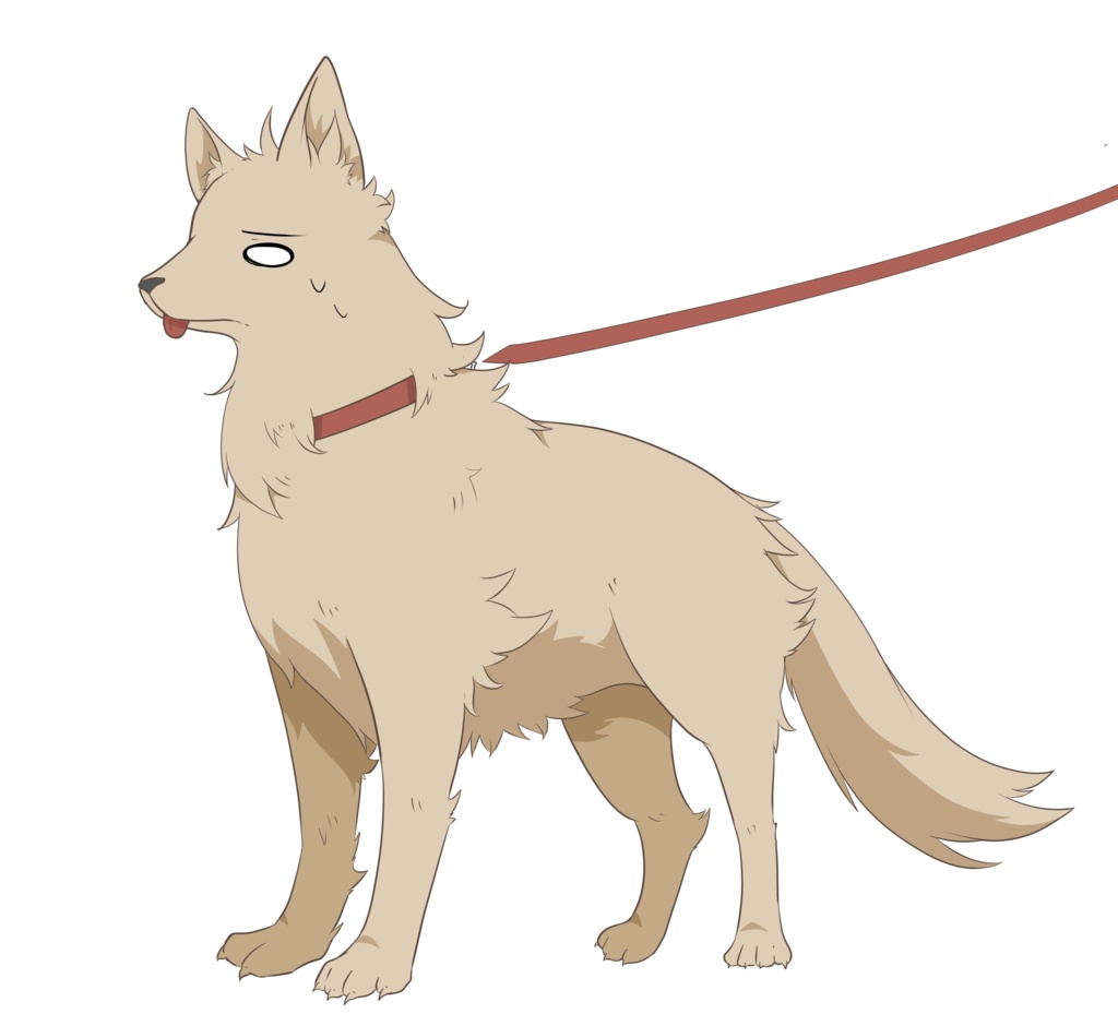 立ち絵:犬