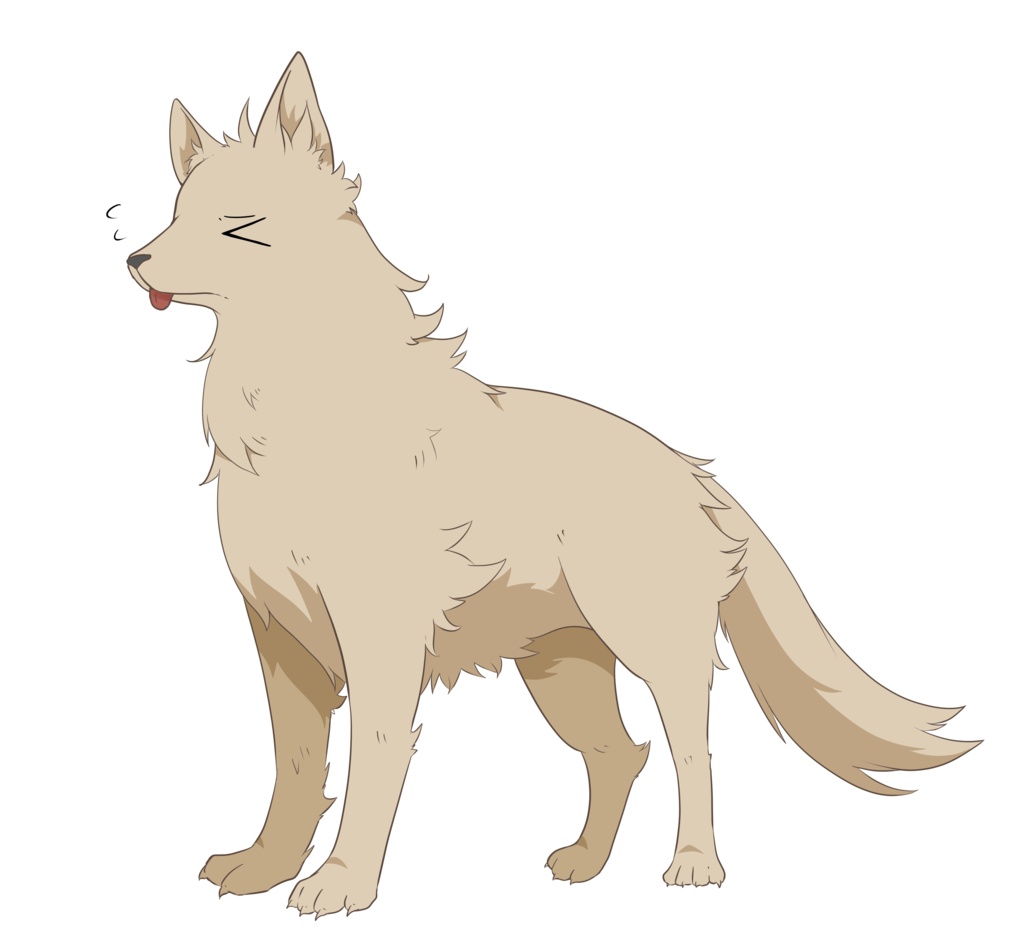 立ち絵:犬