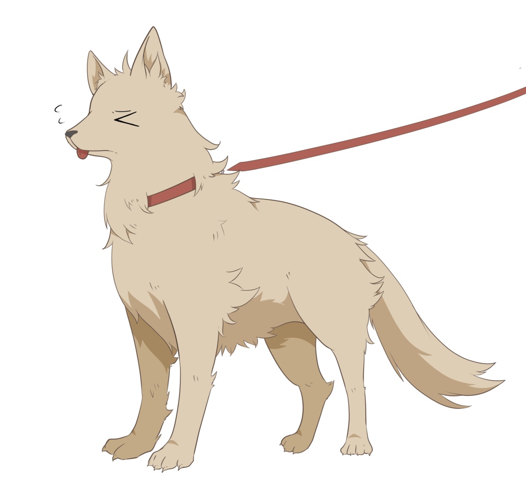 立ち絵:犬