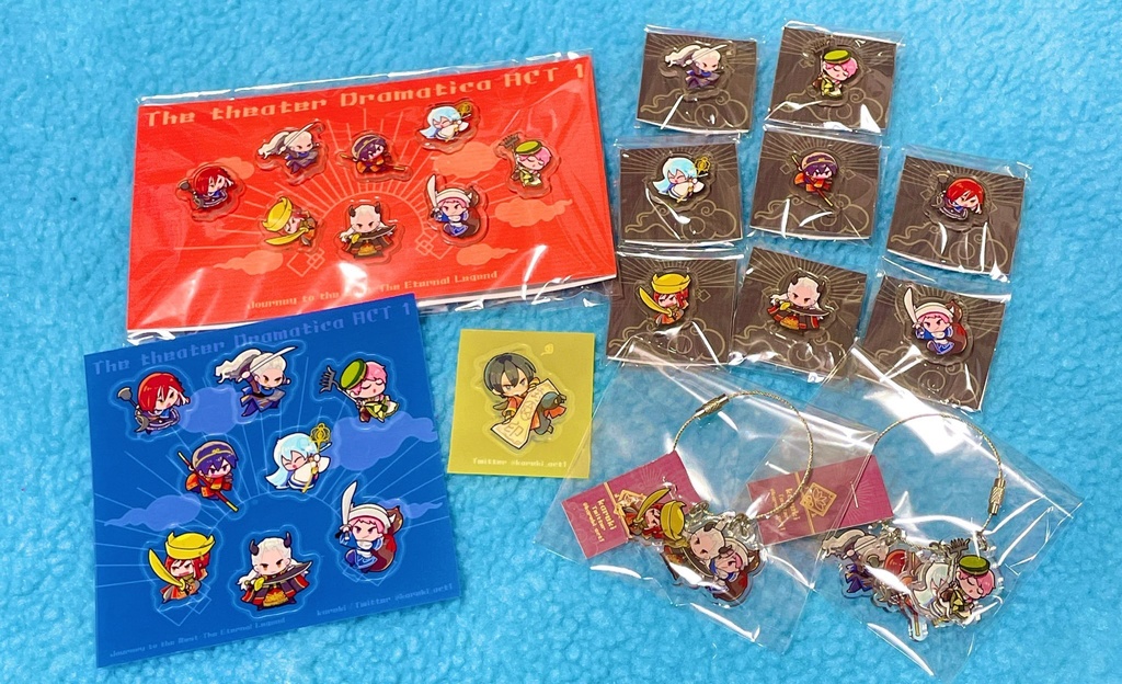 豆奇譚じゃらじゃらアクキー