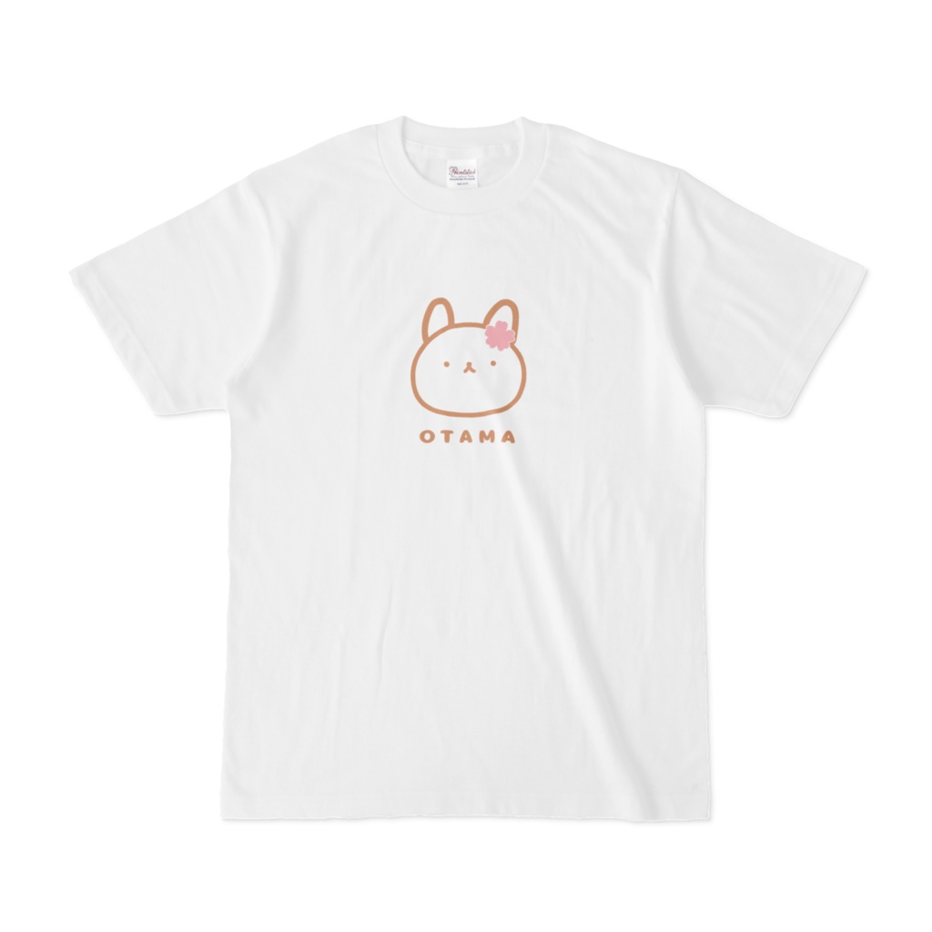 【ボイス付き】OTAMA さくらうさぎ どや Tシャツ ぶらうん