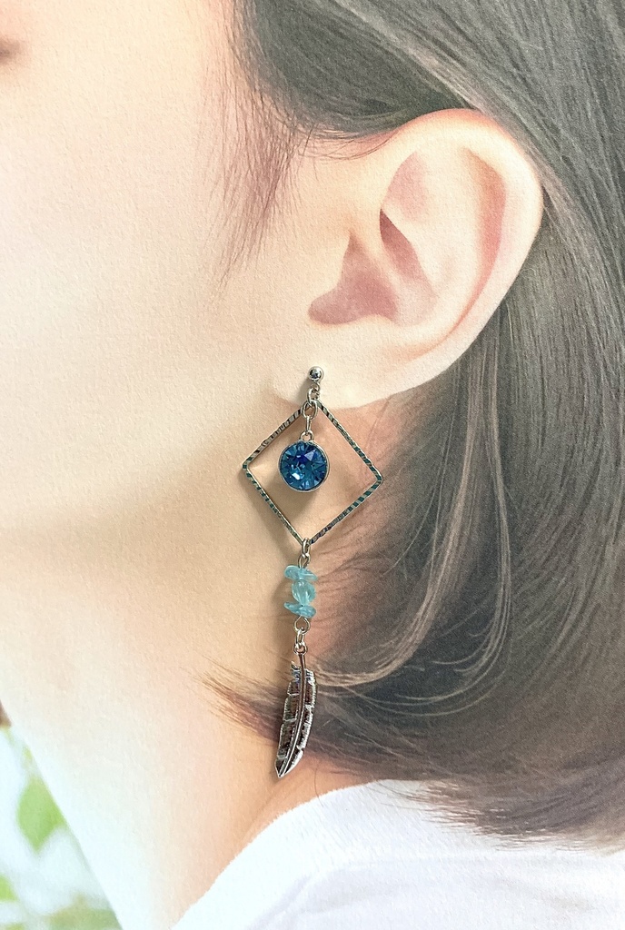 【IdentityV(第五人格)】占い師 夜行フクロウ イメージピアス