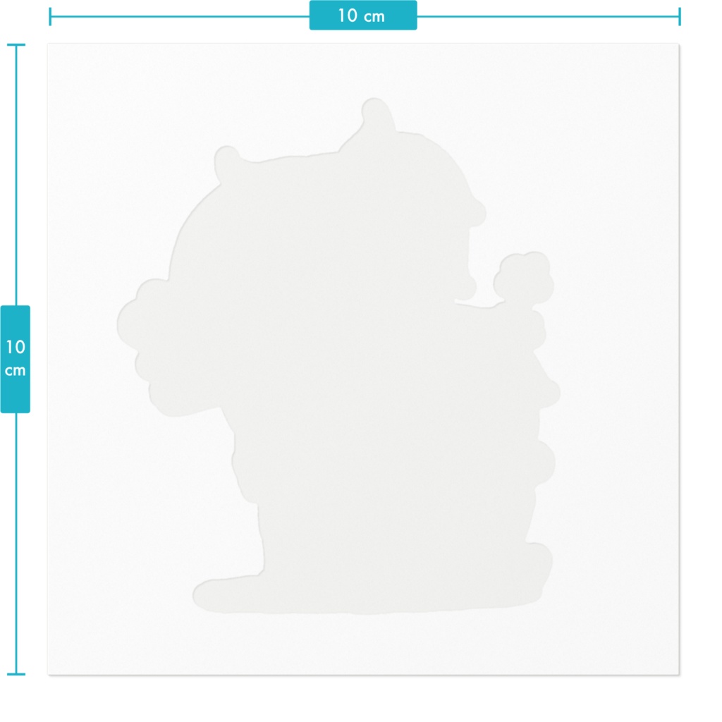 凪と斑葉 ステッカー