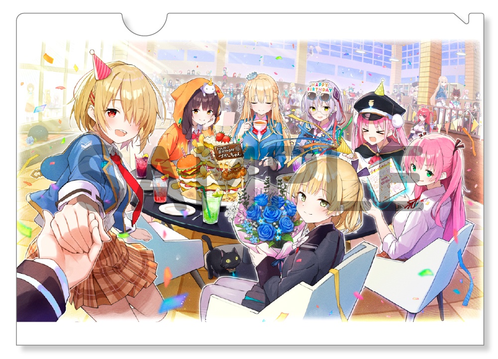 ヘブバンクリアファイル