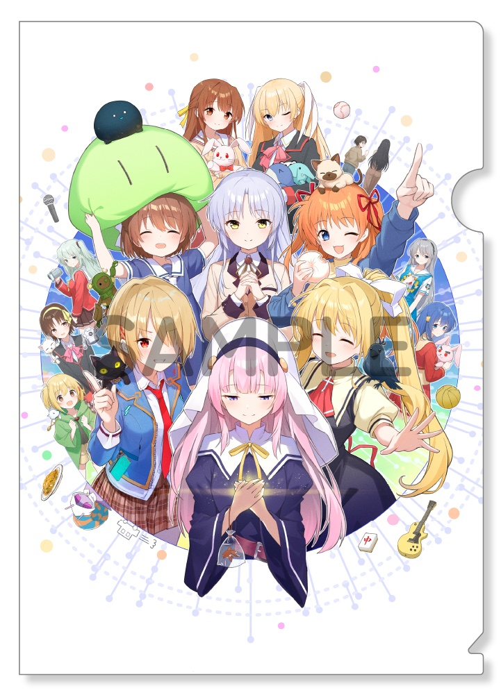 Key Island 15 クリアファイルセット【ロゴステッカー&ポストカード付き】