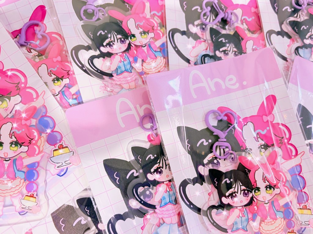 ミジスア アクリルキーホルダー