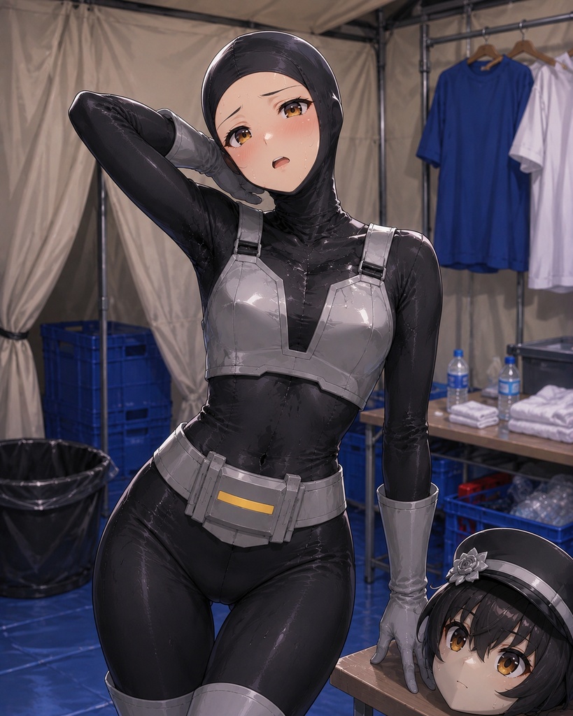 ブヨブヨ怪人劇場 ボツ絵2+おまけ付き