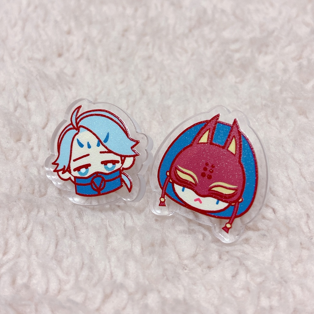 再販*納占アクリルバッジ*