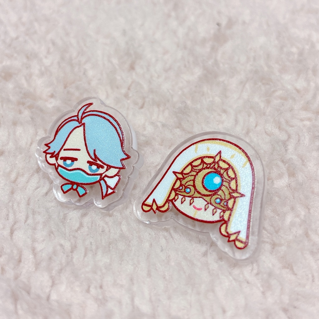 再販*納占アクリルバッジ*