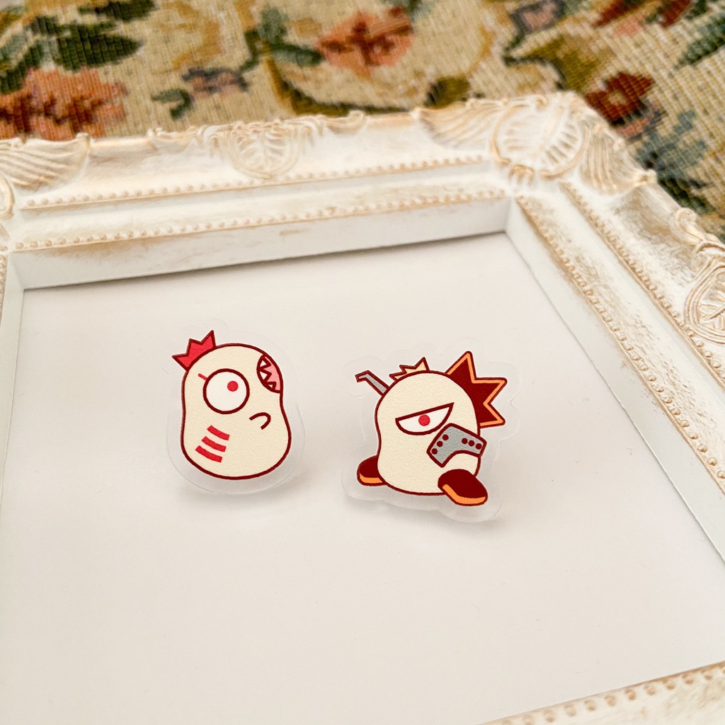 切爆アクリルバッジ