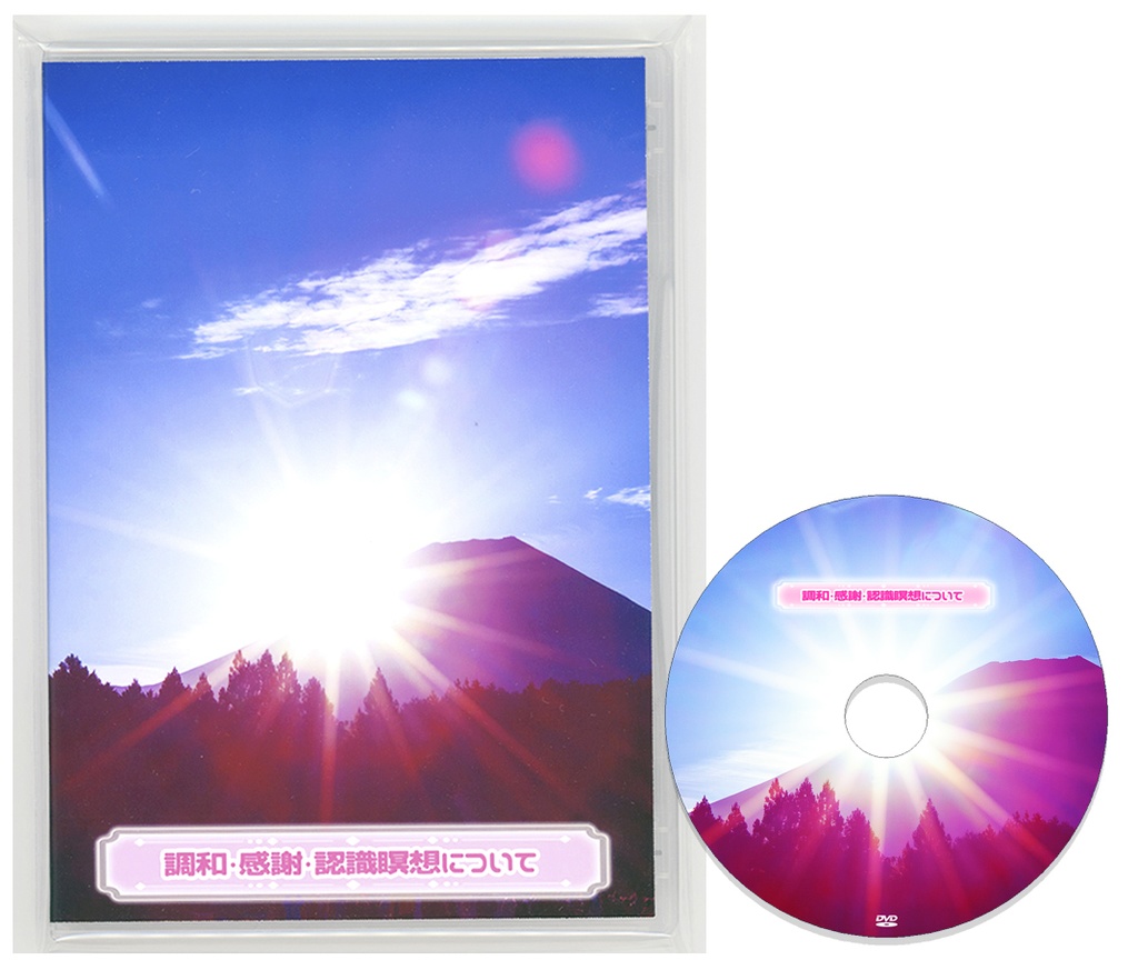 【DVD】調和・感謝・認識瞑想について(想念観察)