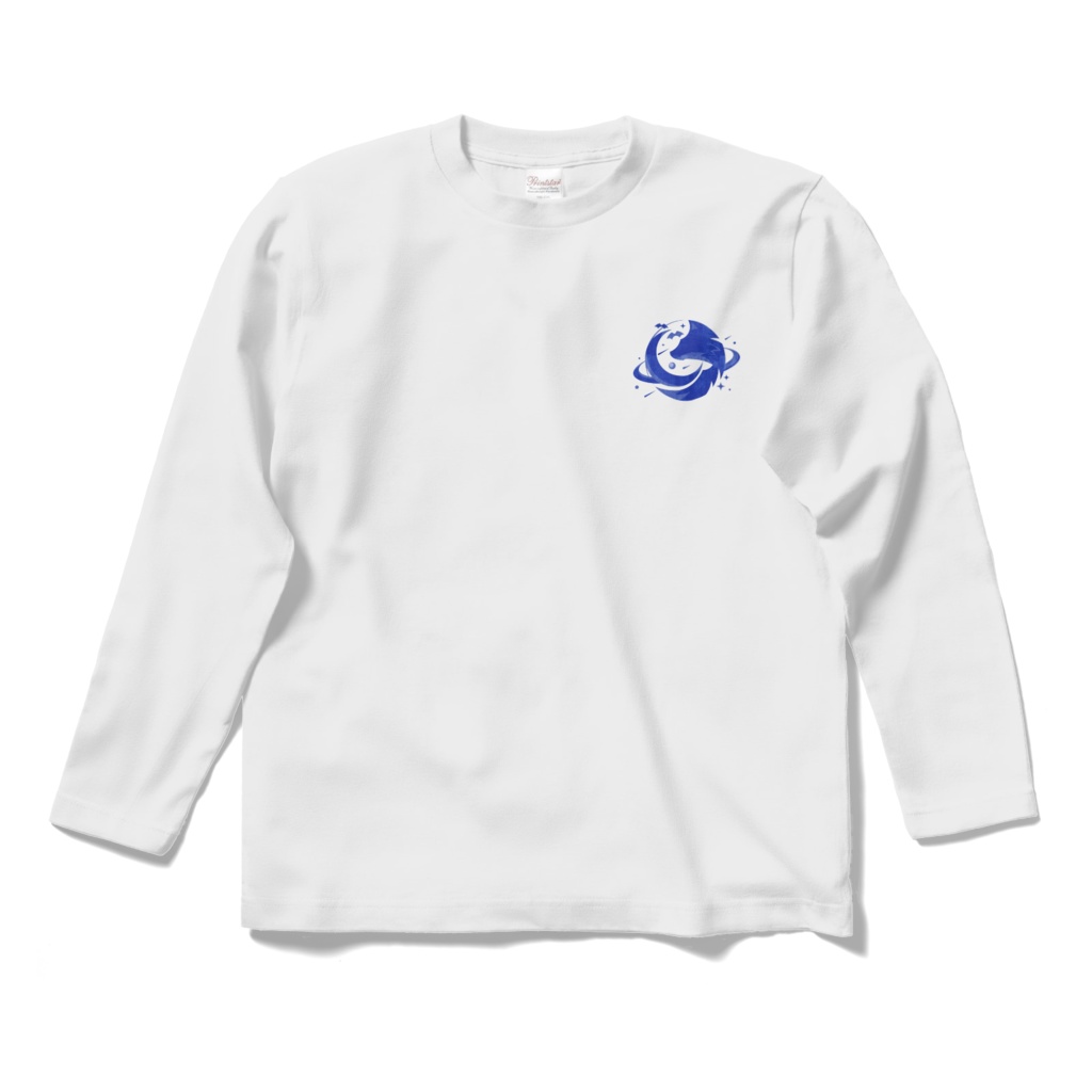 WHITE 前後ロゴ ロンT 2024年 誕生日グッズ - 狼月鬼レイル