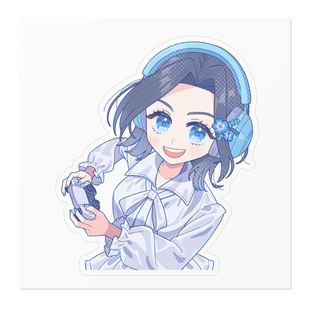 1000人記念ステッカー①