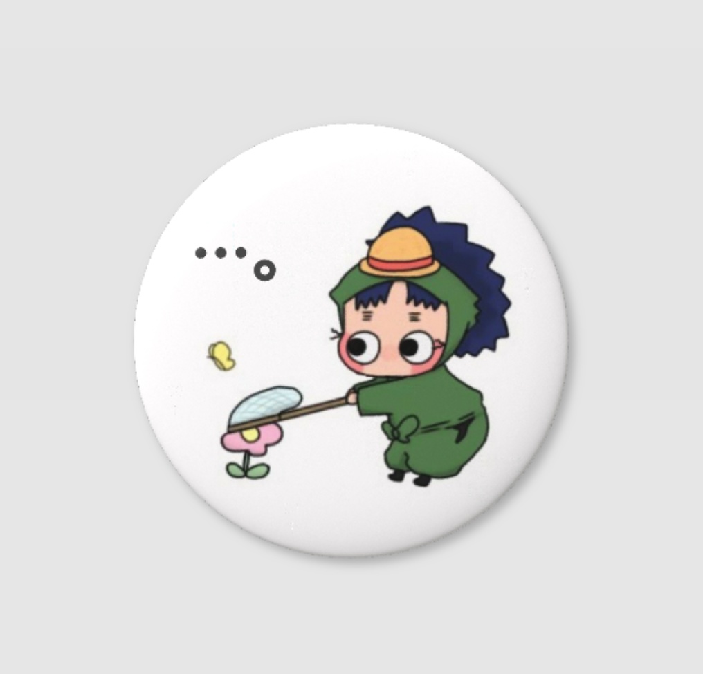 缶バッジ- 56mm - 　しっぱいちいこへ
