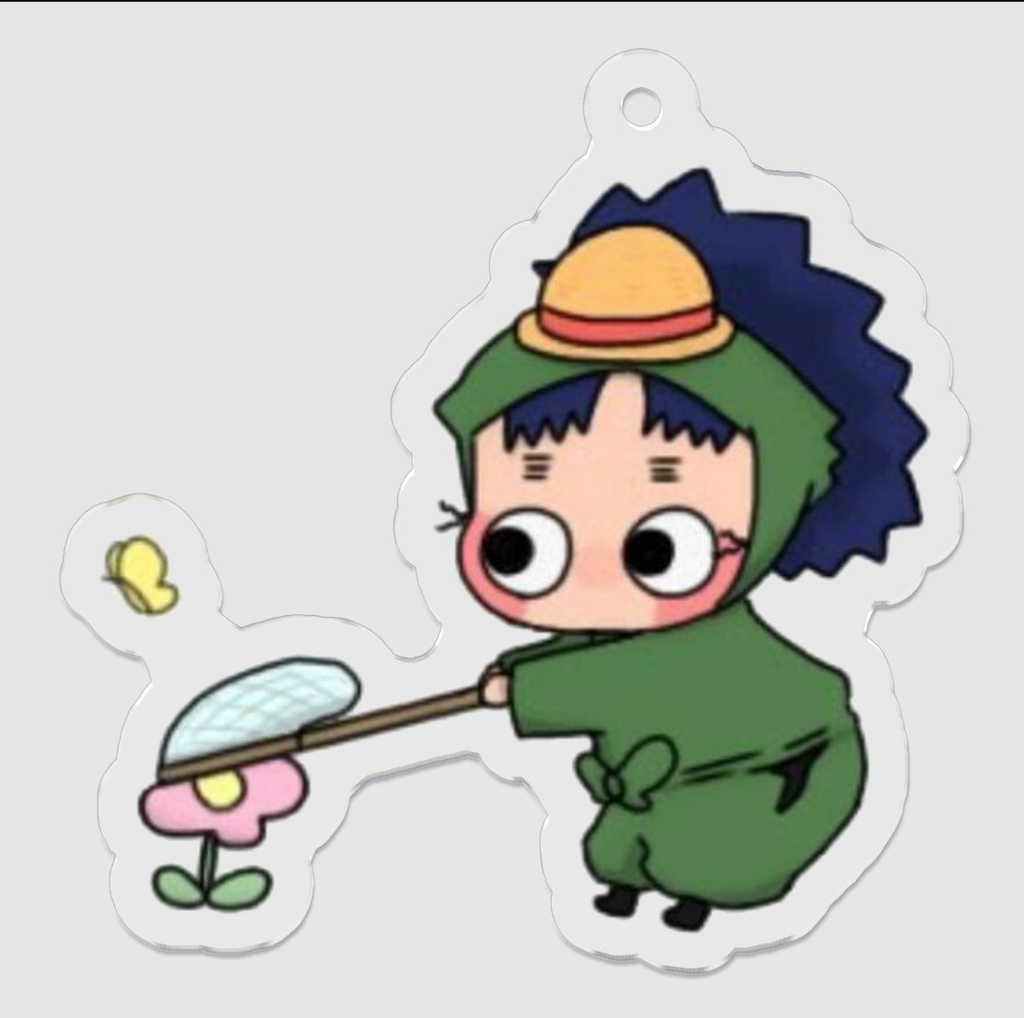 アクリルキーホルダー　しっぱいちいこへ