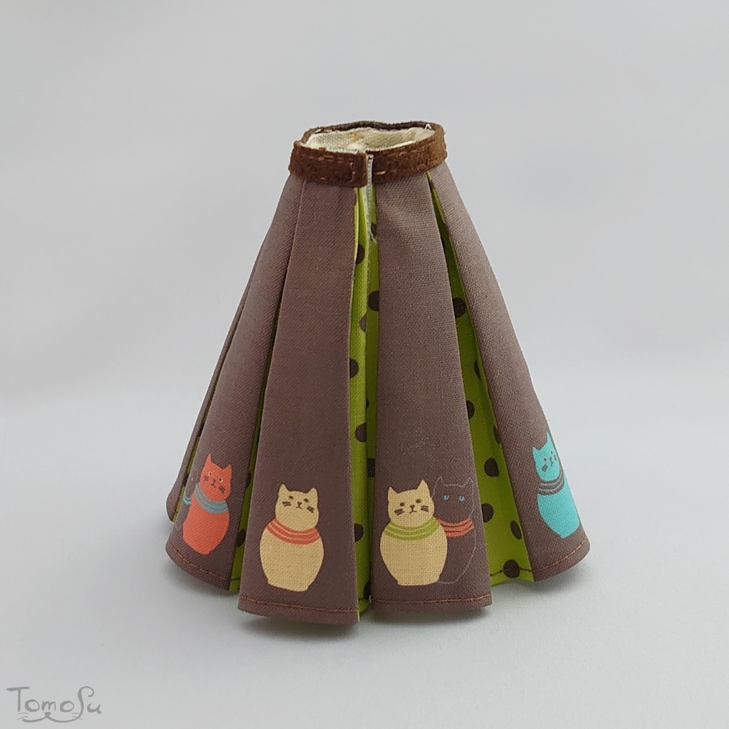 22‐27㎝サイズにゃるまボックスプリーツスカート<レギュラーサイズ>