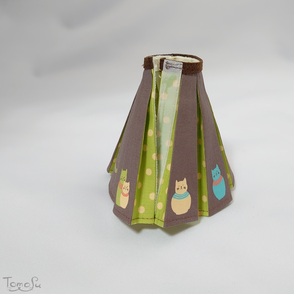 22‐27㎝サイズにゃるまボックスプリーツスカート<レギュラーサイズ>