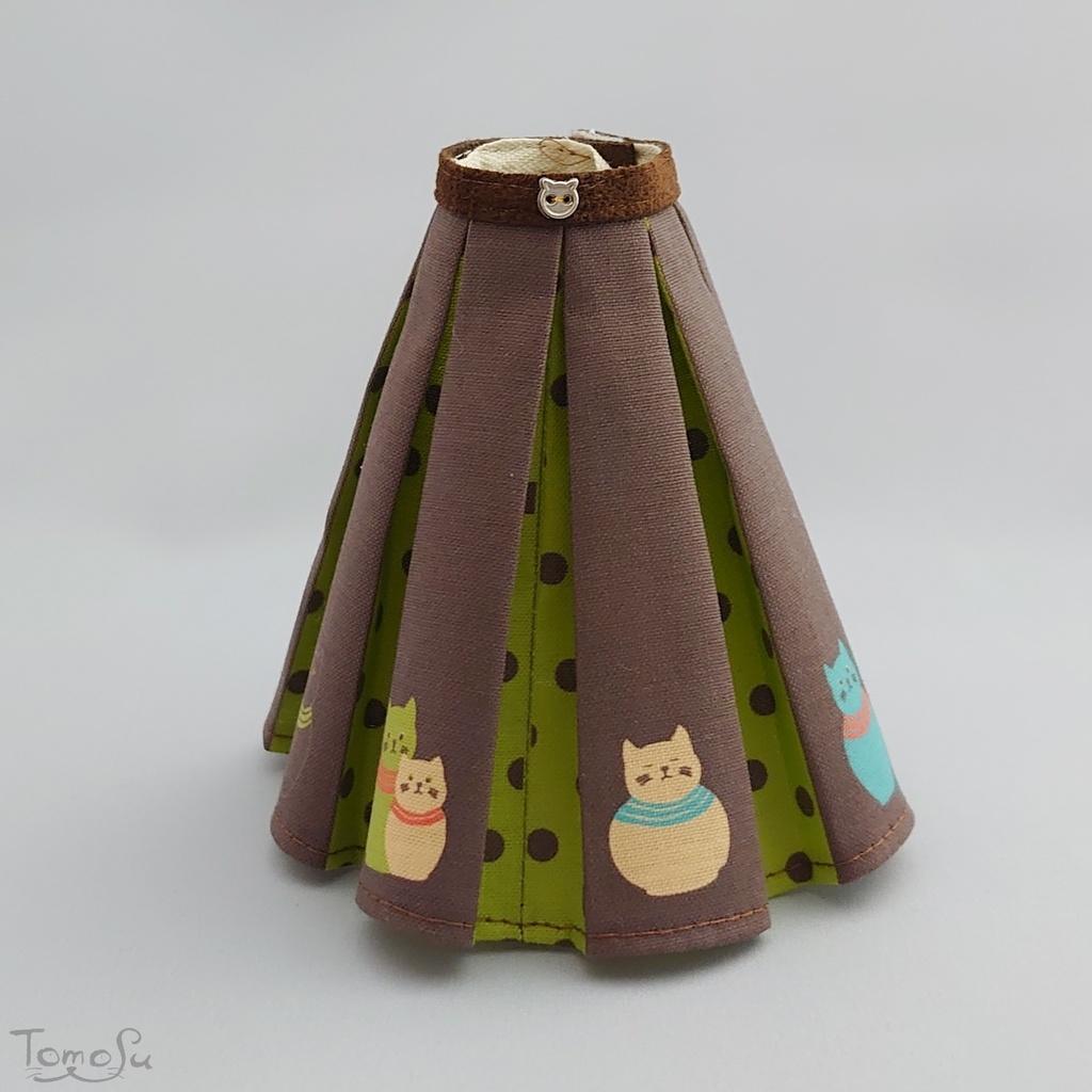 22‐27㎝サイズにゃるまボックスプリーツスカート<レギュラーサイズ>