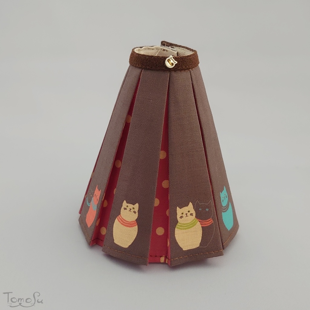 22‐27㎝サイズにゃるまボックスプリーツスカート<レギュラーサイズ>