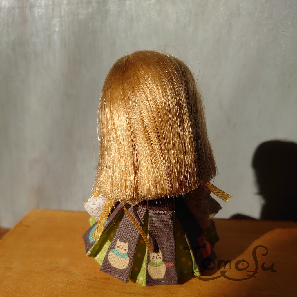 11㎝向けにゃるまボックスプリーツスカート