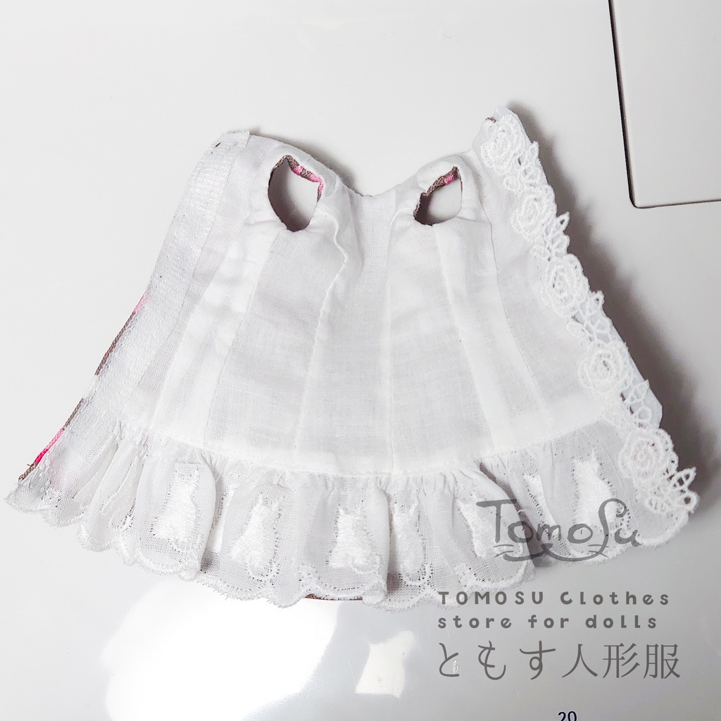 (B品)ハートネコのミニ丈ワンピース3点セット