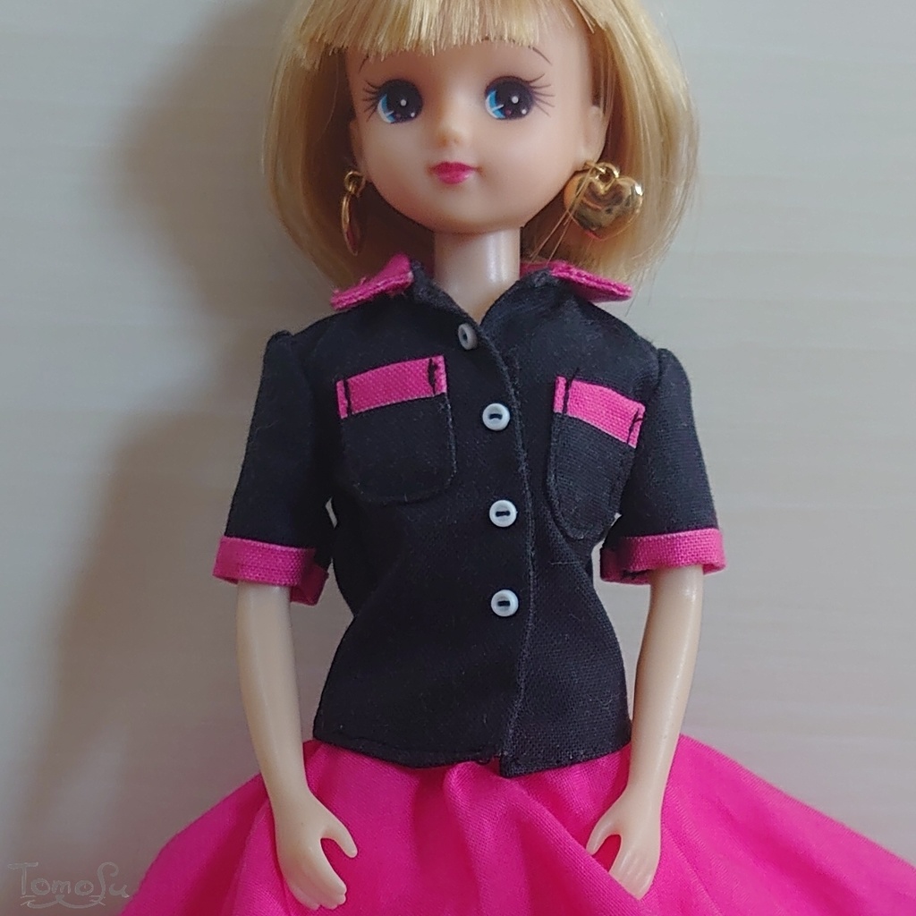 1/6レディースボウリングシャツ