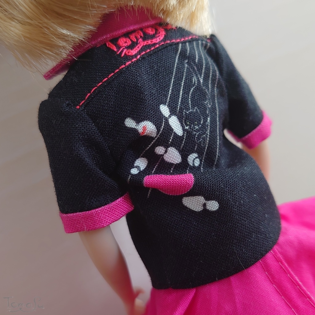 1/6レディースボウリングシャツ