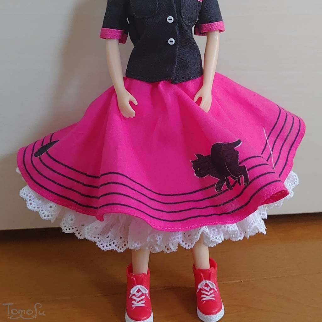 1/6サイズボウリングねこサーキュラースカート