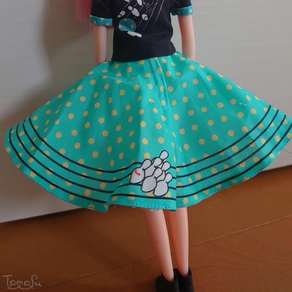 1/6サイズボウリングねこサーキュラースカート
