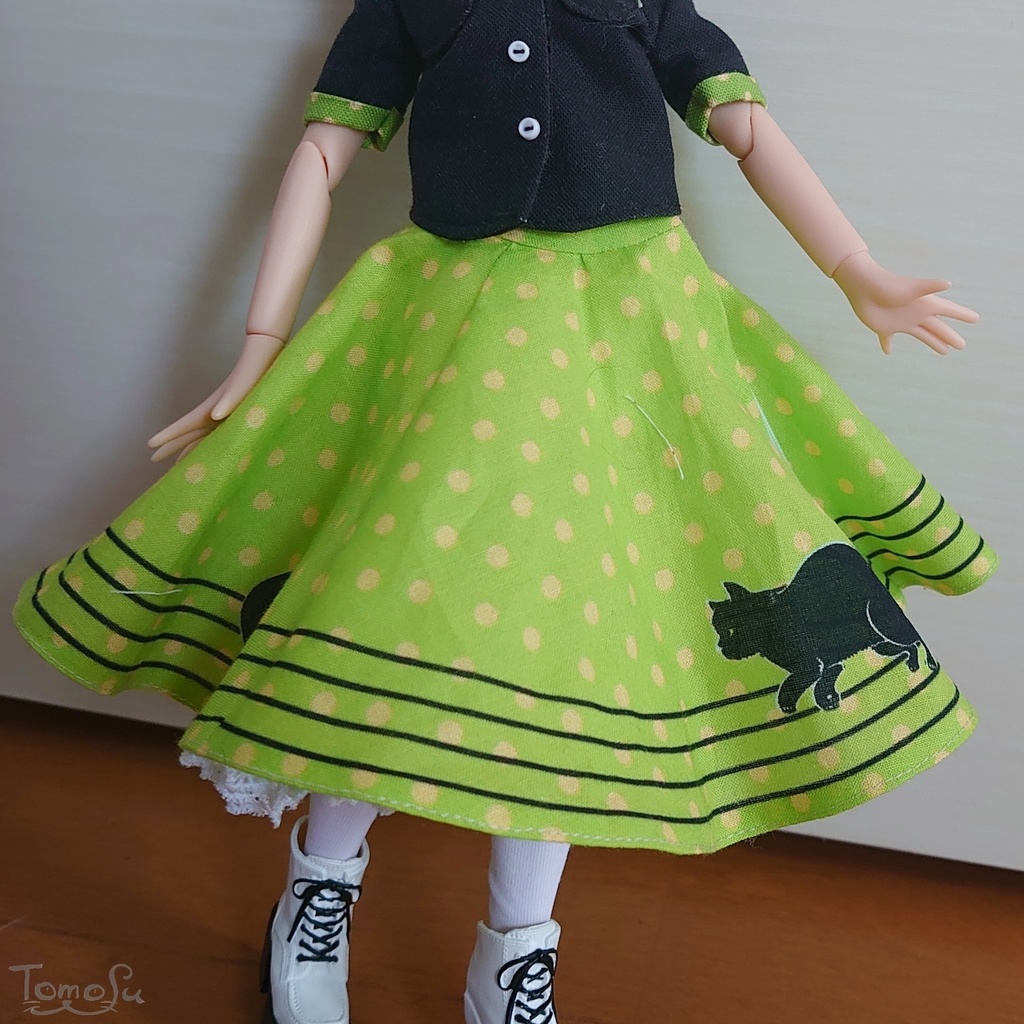 1/6サイズボウリングねこサーキュラースカート