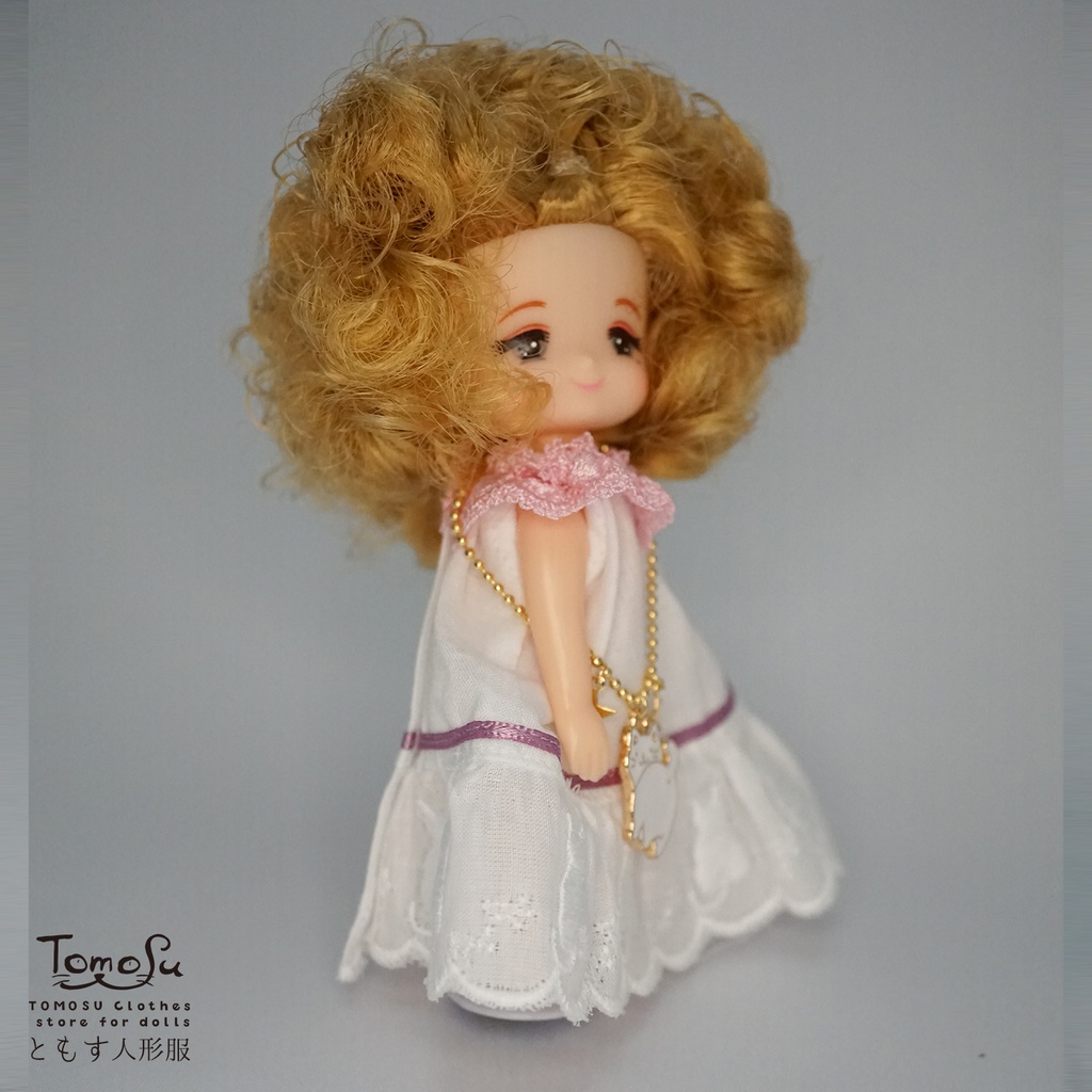 白猫の流れ星ワンピースセット