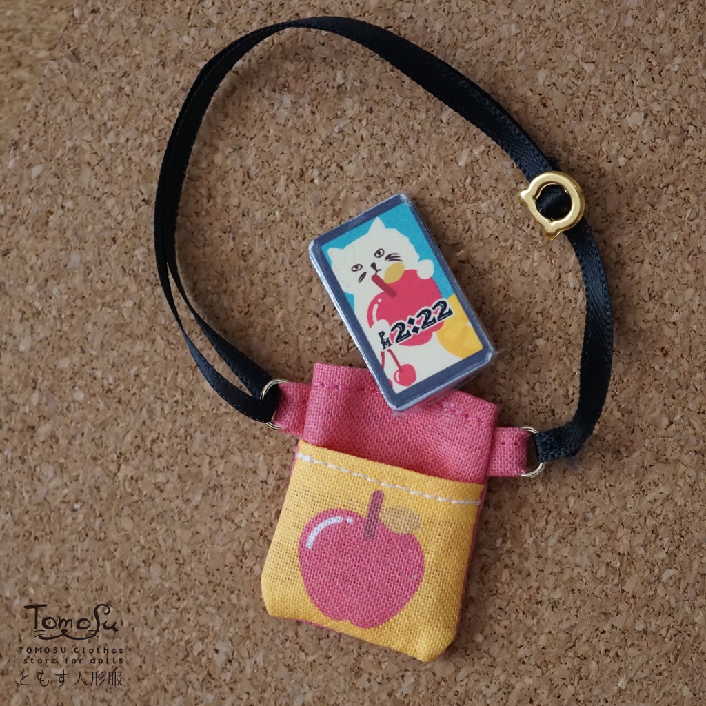 【ガチャ】ミニチュアスマホポーチandスマホ マスコット