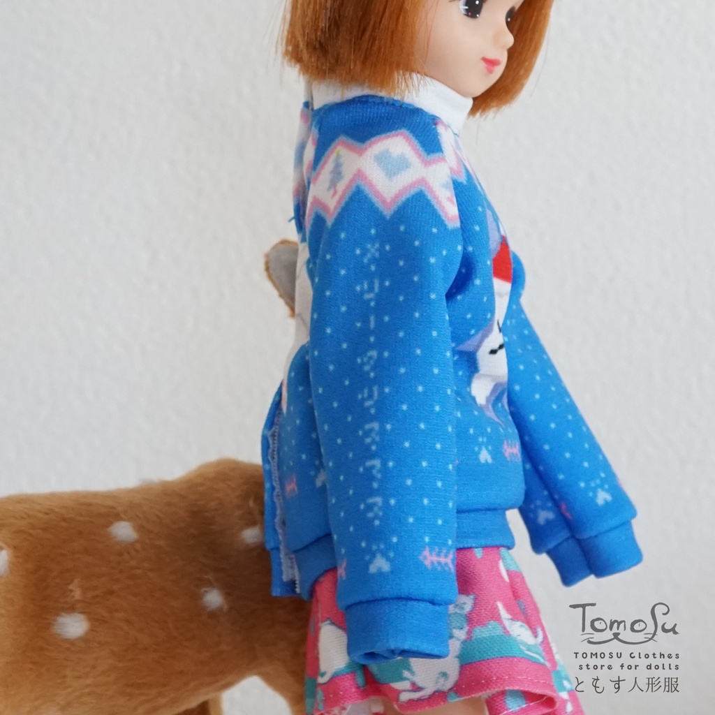 27cm向けダサセーター風トップス