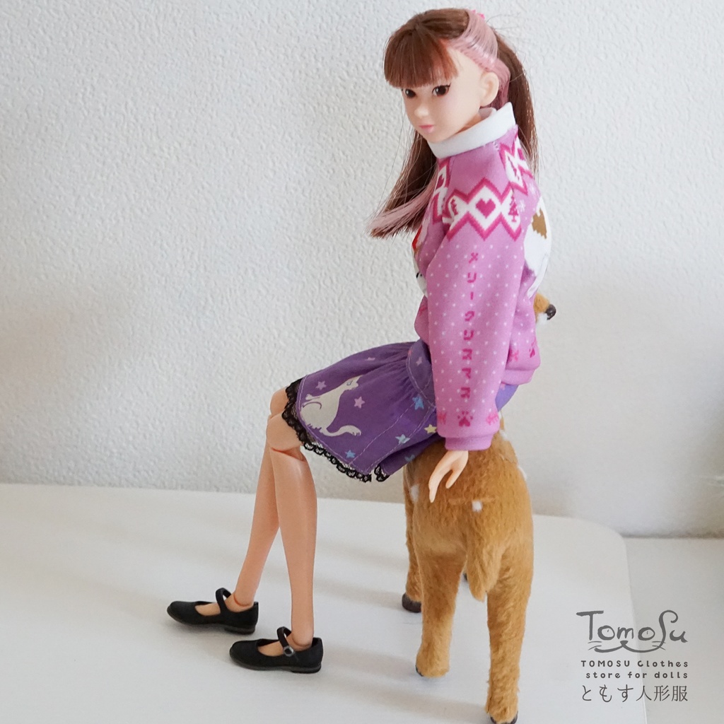 27cm向けダサセーター風トップス