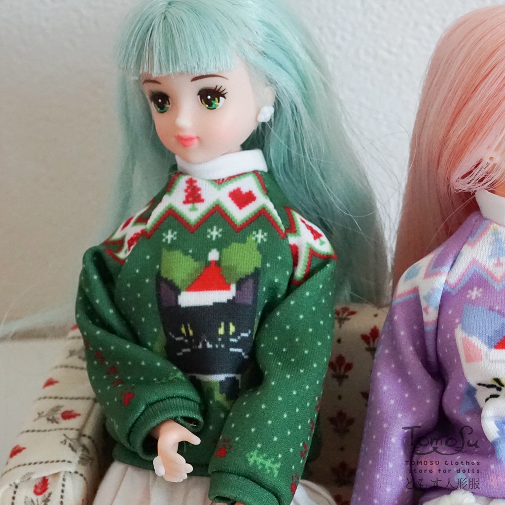 27cm向けダサセーター風トップス