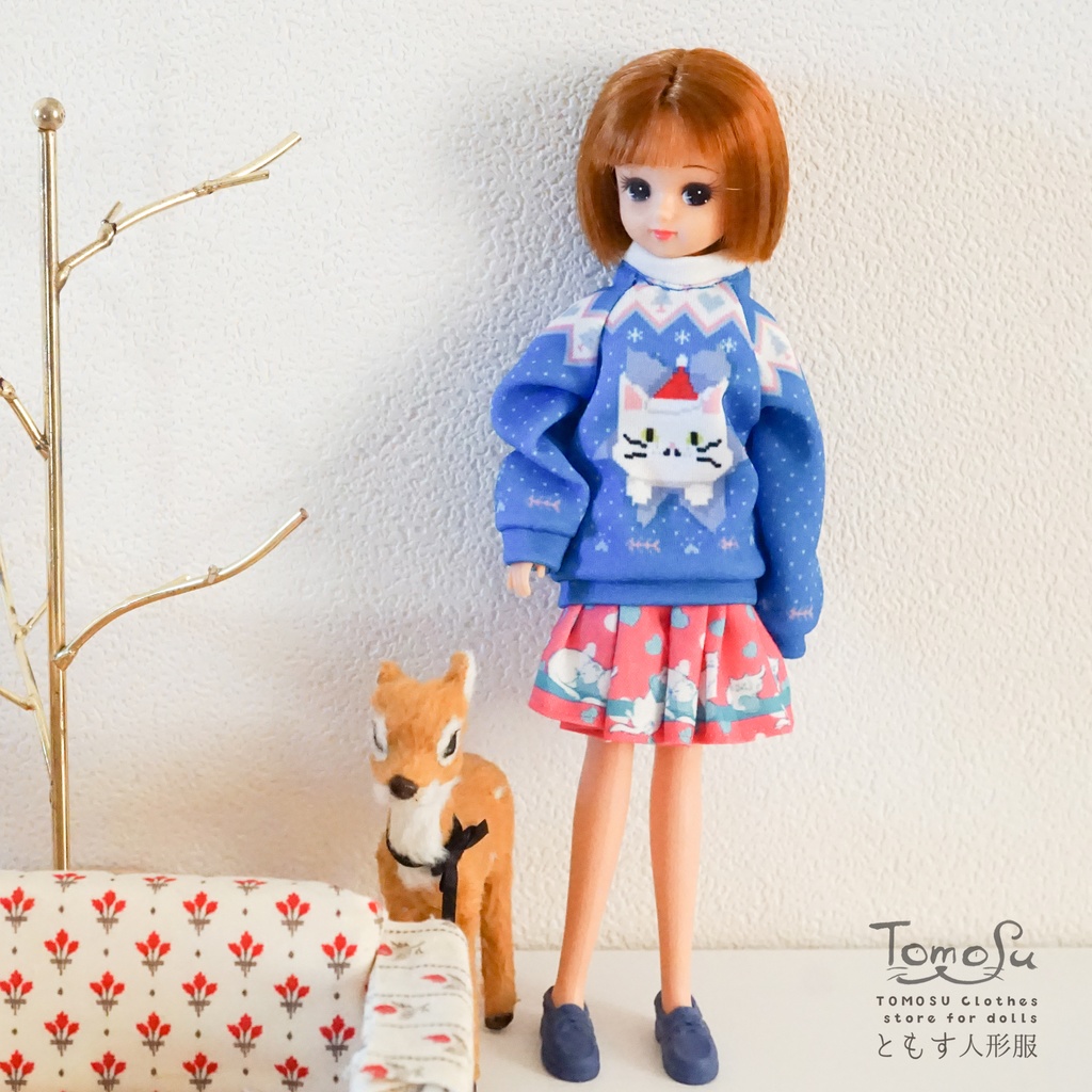 27cm向けダサセーター風トップス