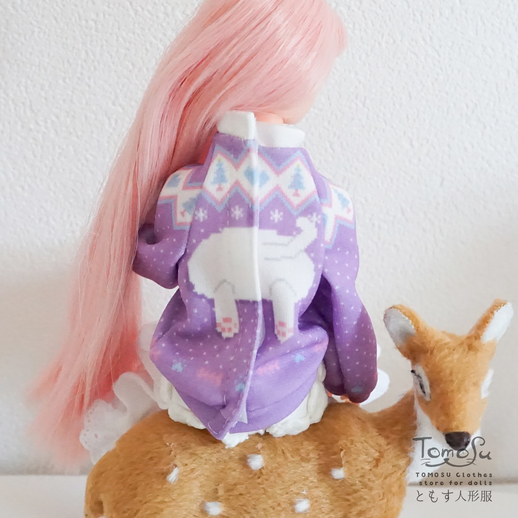 27cm向けダサセーター風トップス