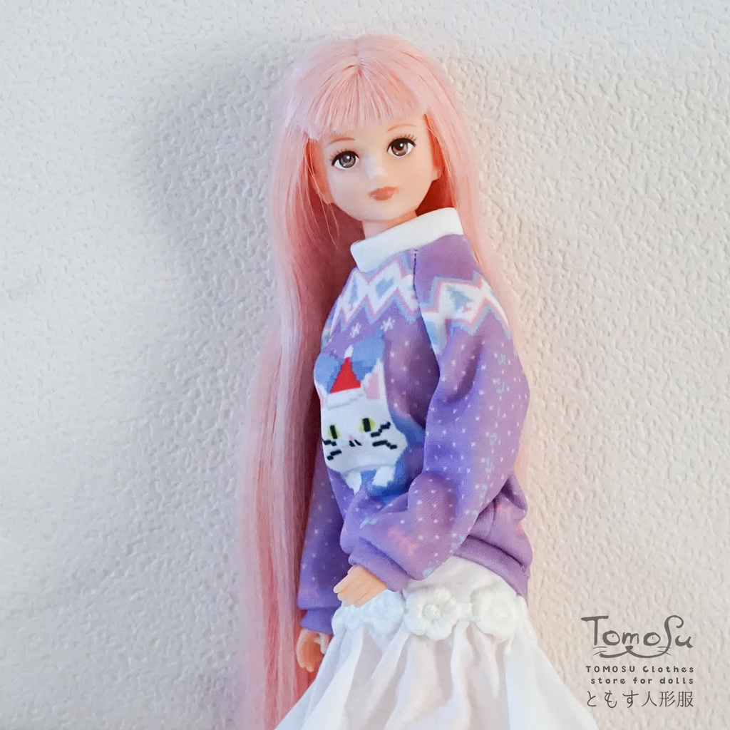 27cm向けダサセーター風トップス