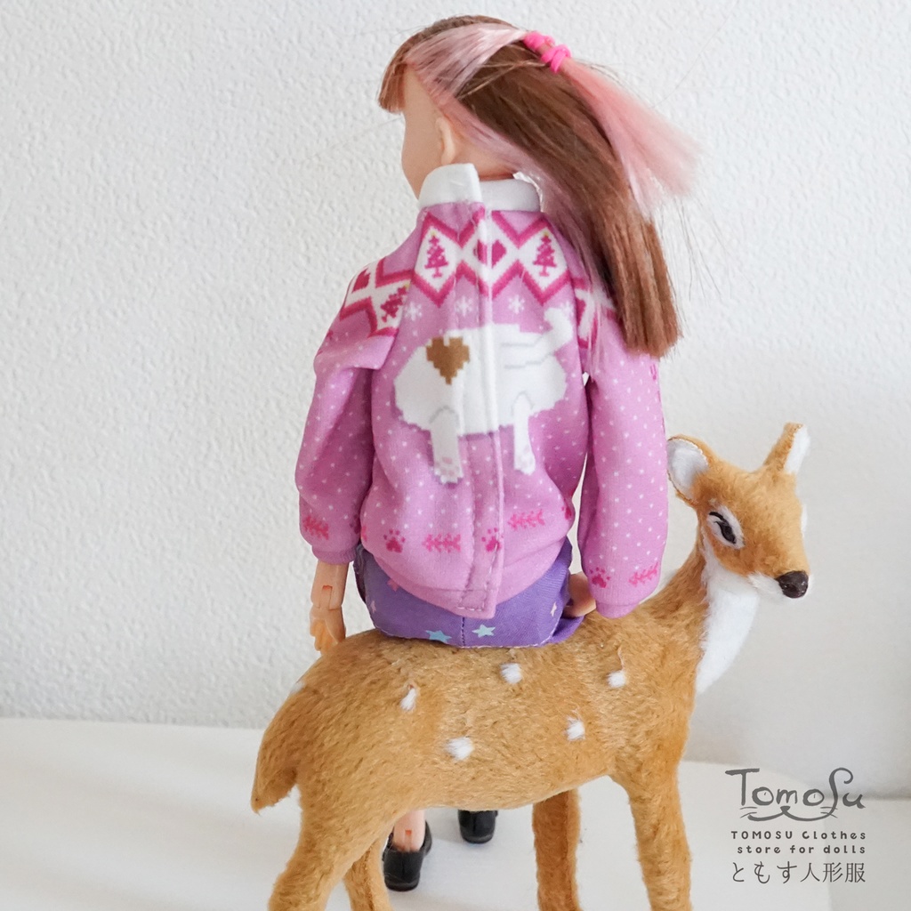 27cm向けダサセーター風トップス