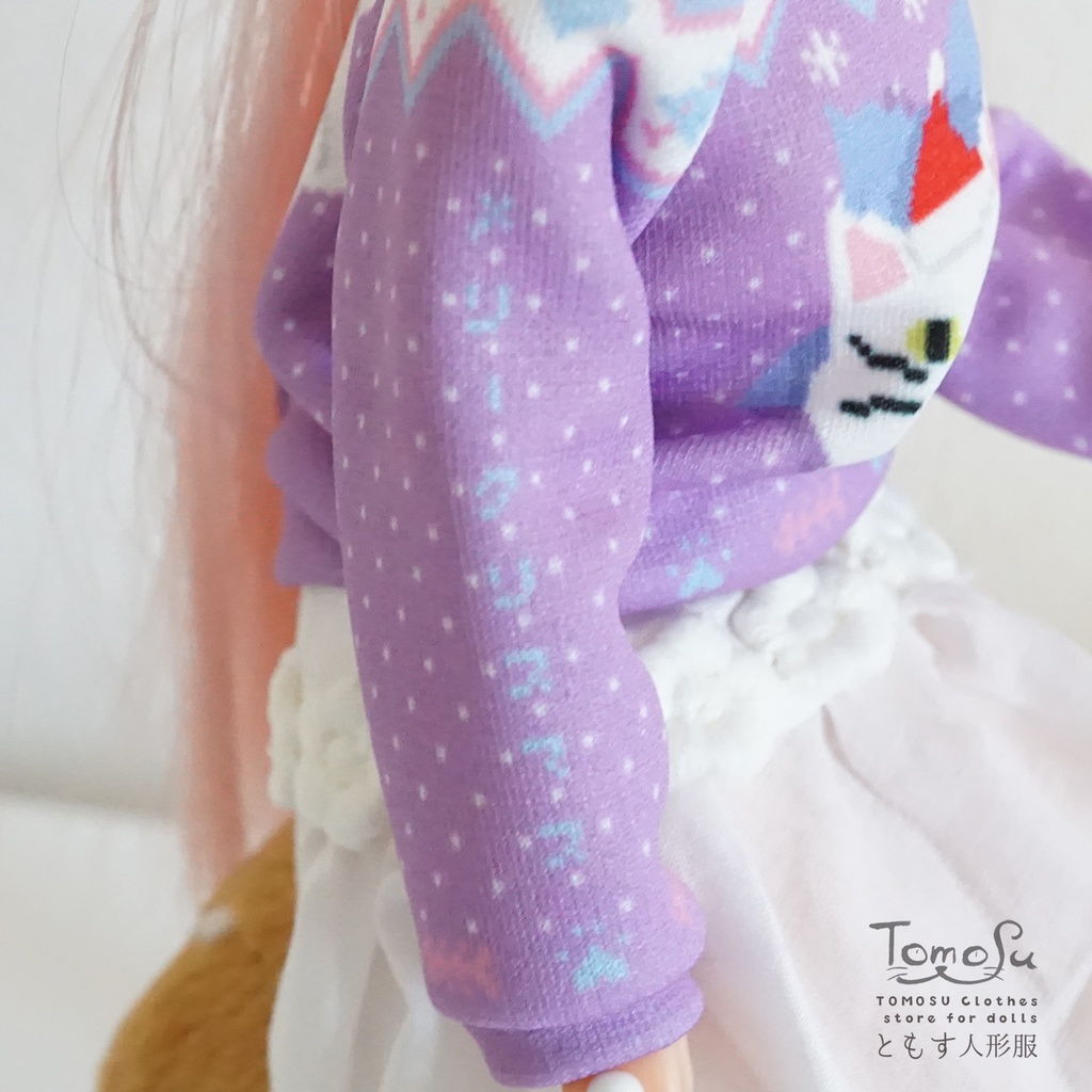 27cm向けダサセーター風トップス