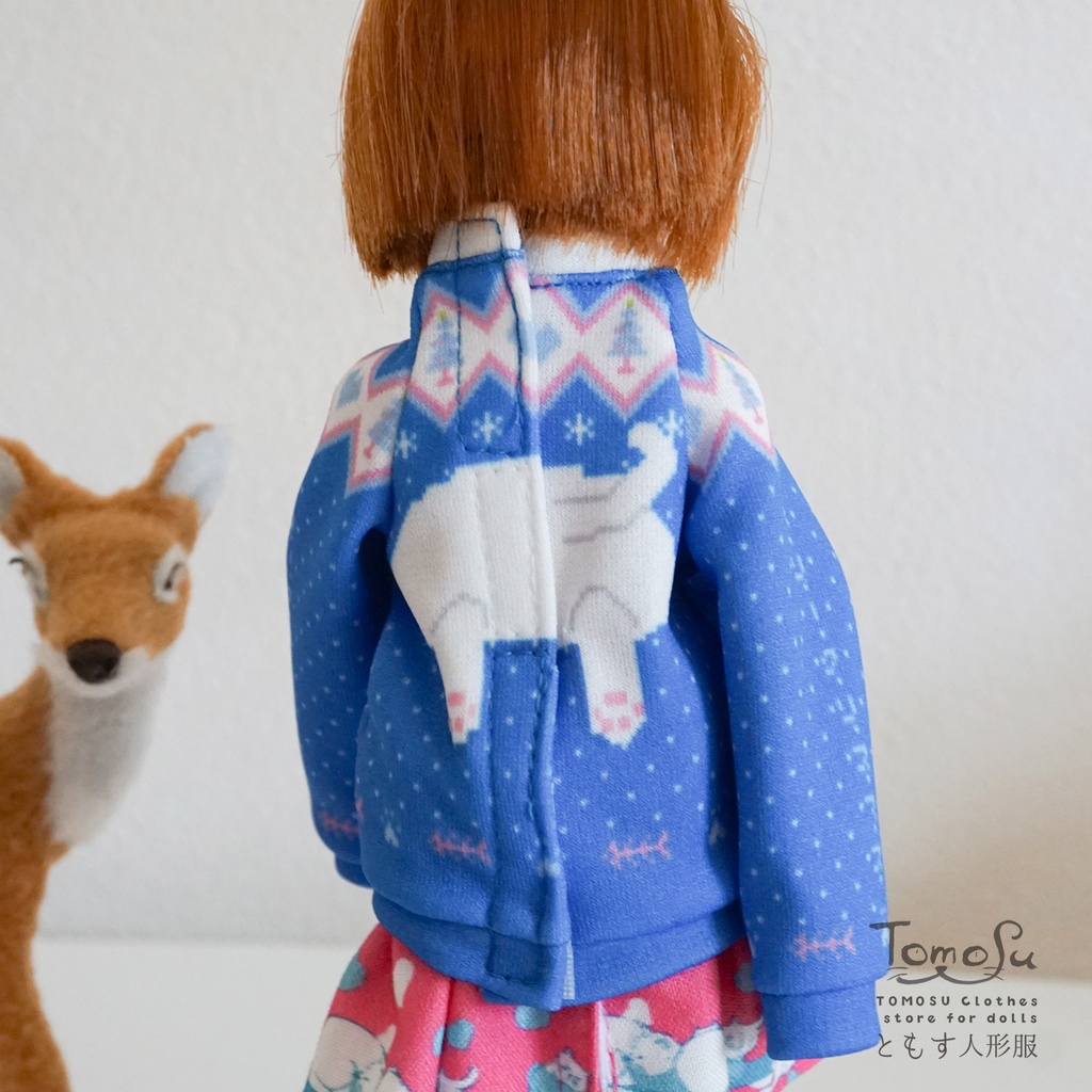 27cm向けダサセーター風トップス