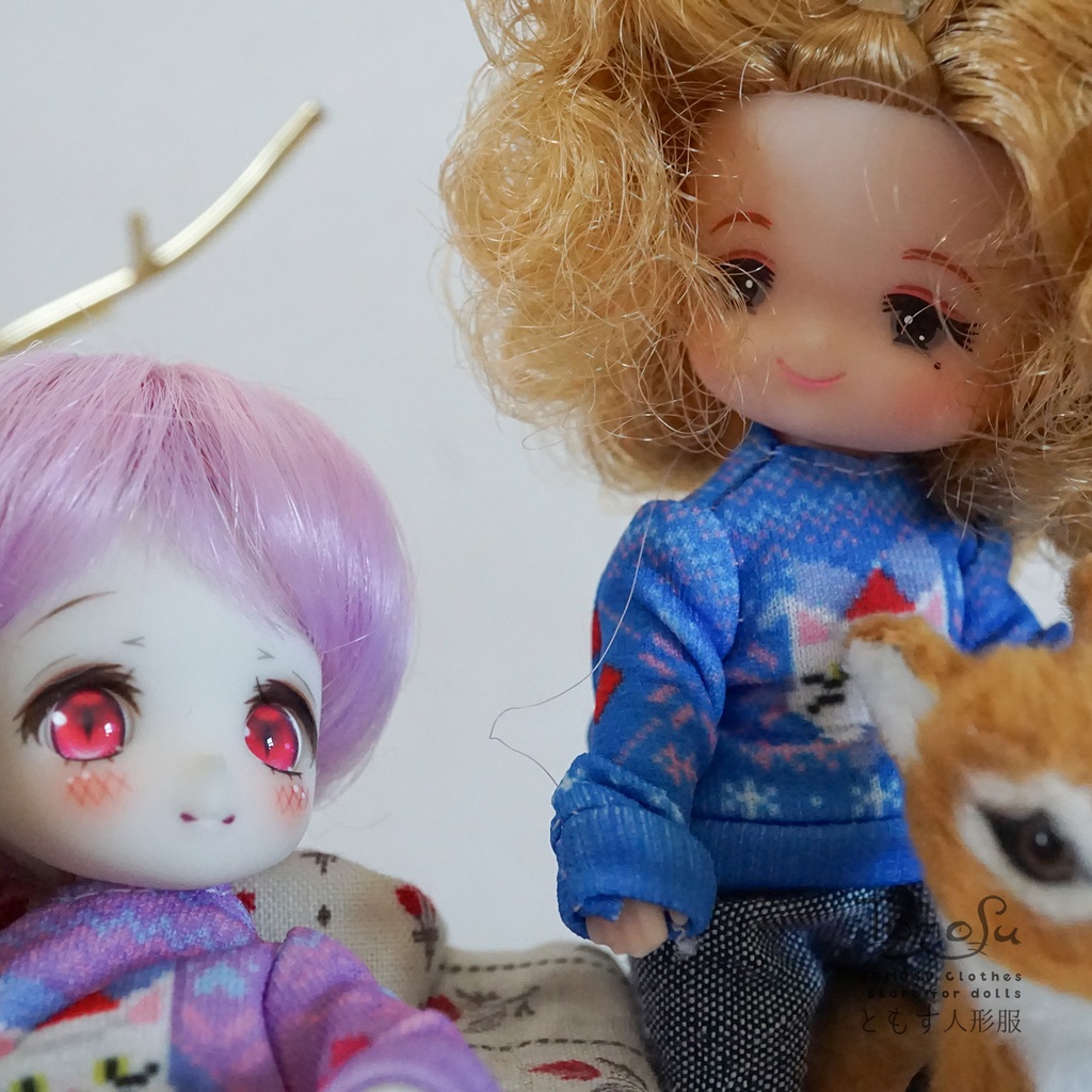 11㎝向けダサセーター風トップス