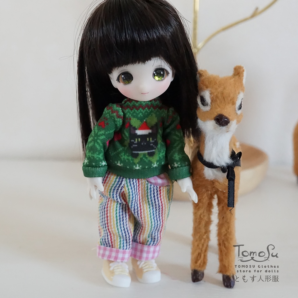 11㎝向けダサセーター風トップス