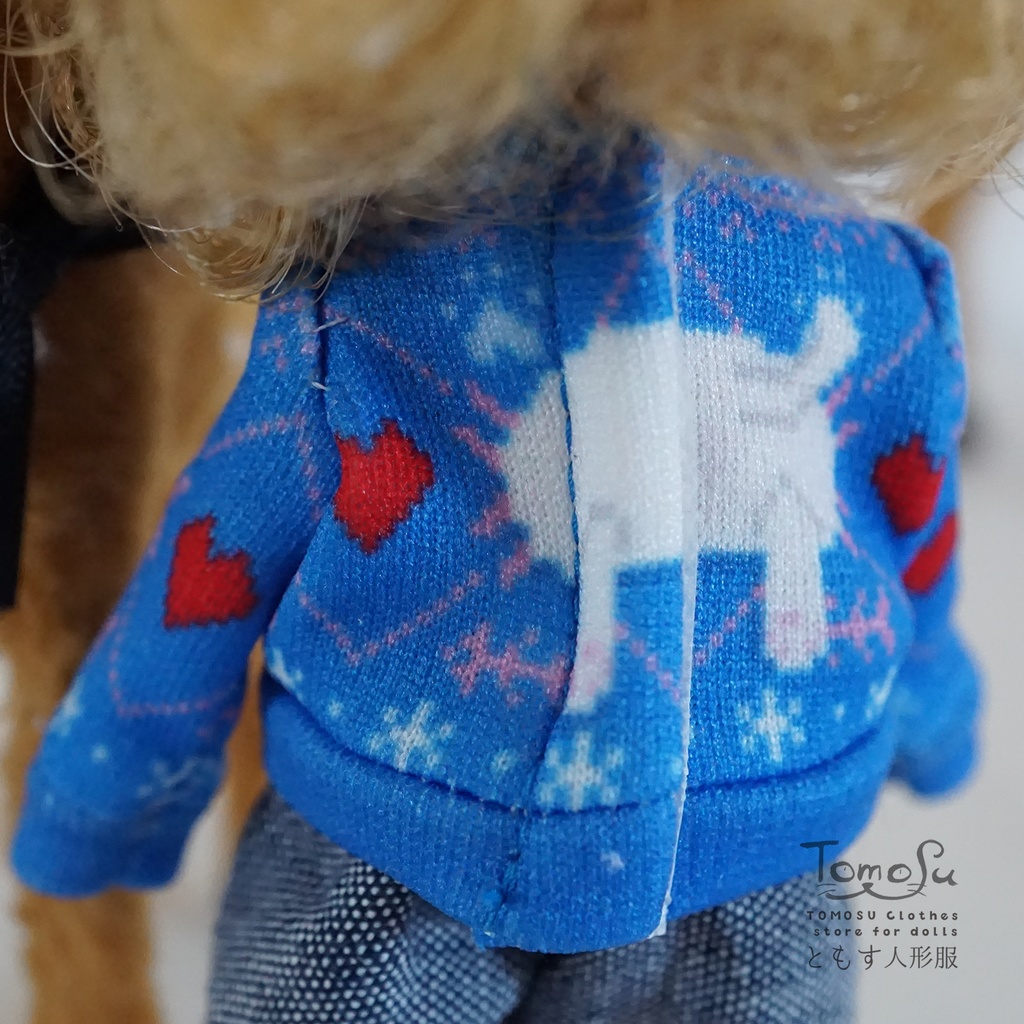 11㎝向けダサセーター風トップス