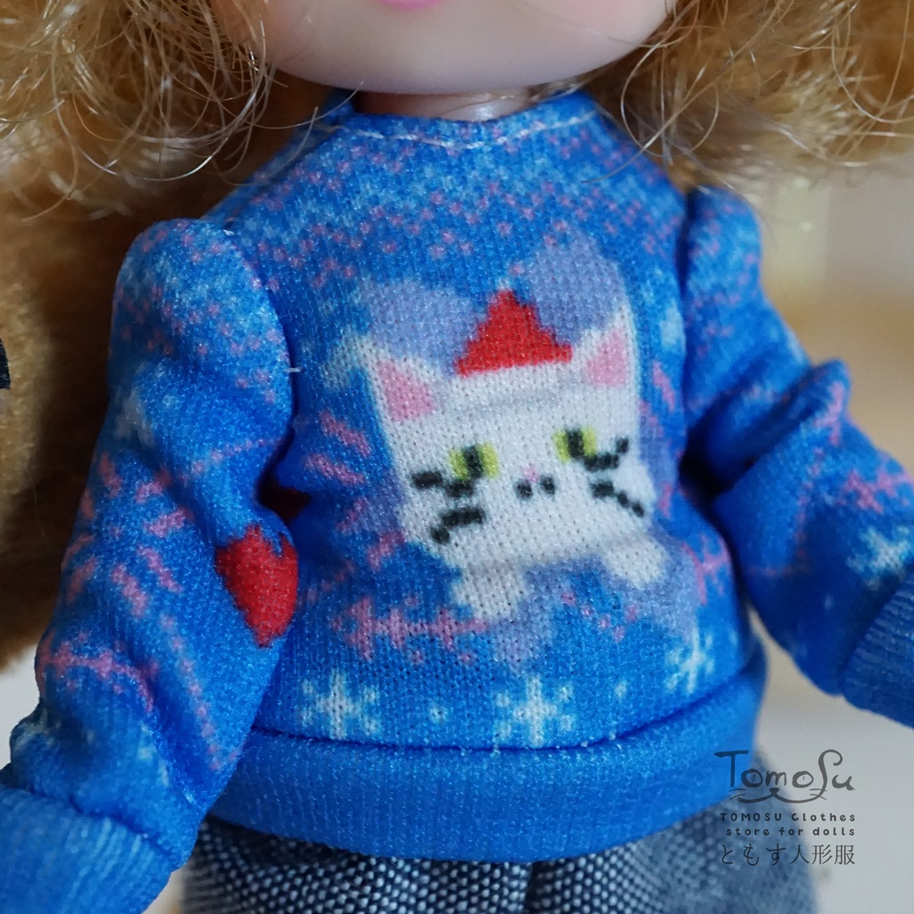 11㎝向けダサセーター風トップス