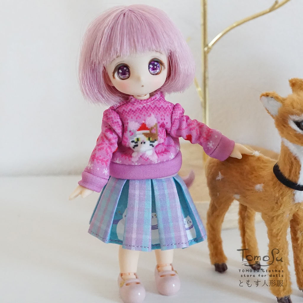 11㎝向けダサセーター風トップス