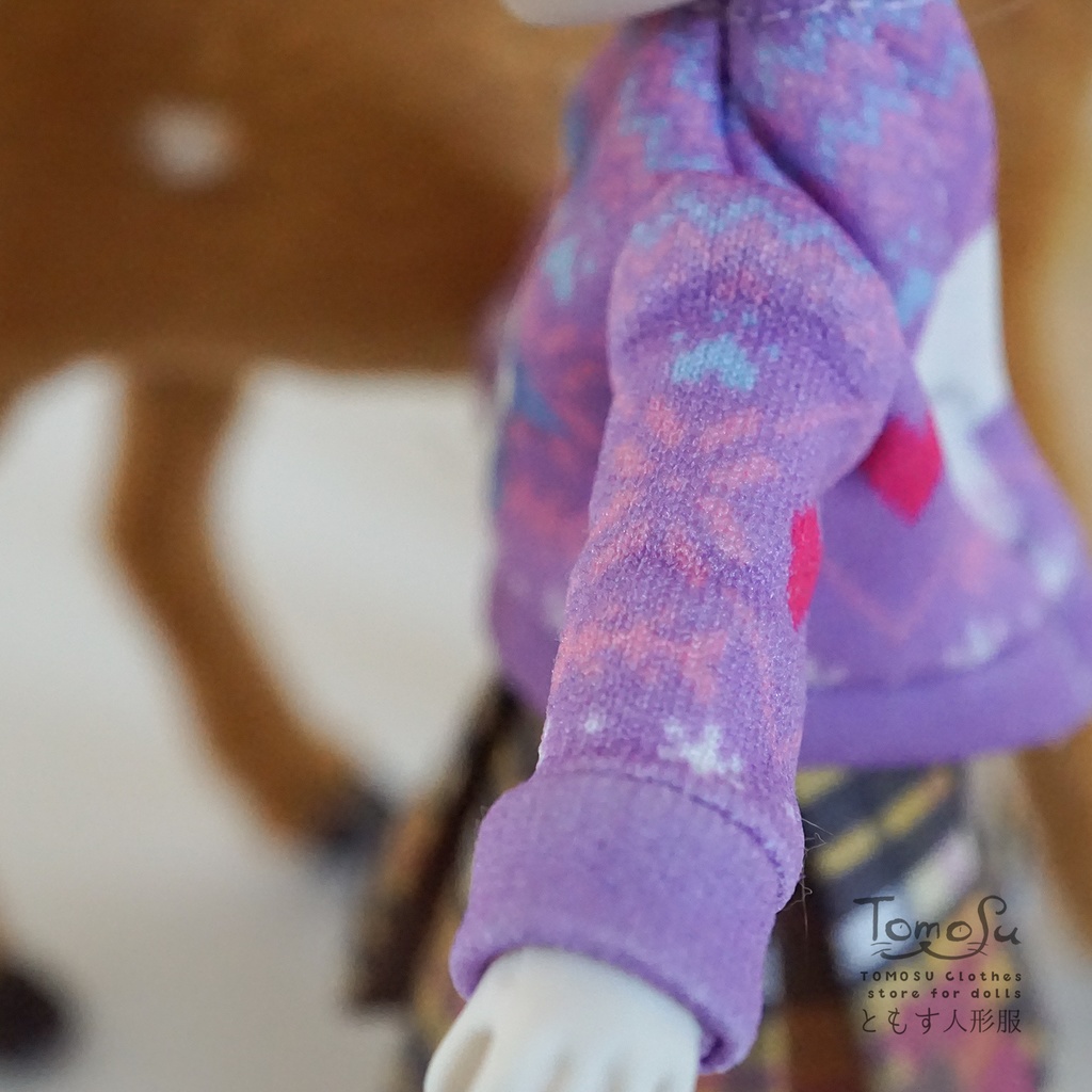 11㎝向けダサセーター風トップス