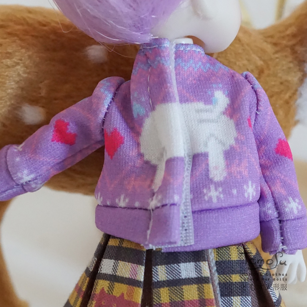 11㎝向けダサセーター風トップス