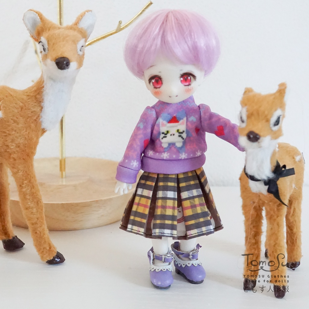 11㎝向けダサセーター風トップス